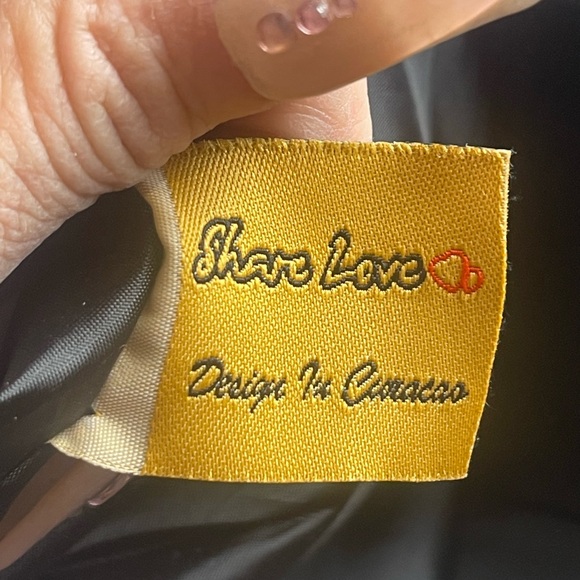 Curaçao Harbor Print Tote Bag — Blue and Brown - Picture 8 of 8